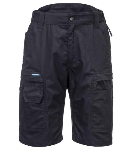 Portwest KX3? Ripstop Shorts - BLK - 36